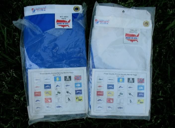 15 Fish Catch Flags. BASS BARN